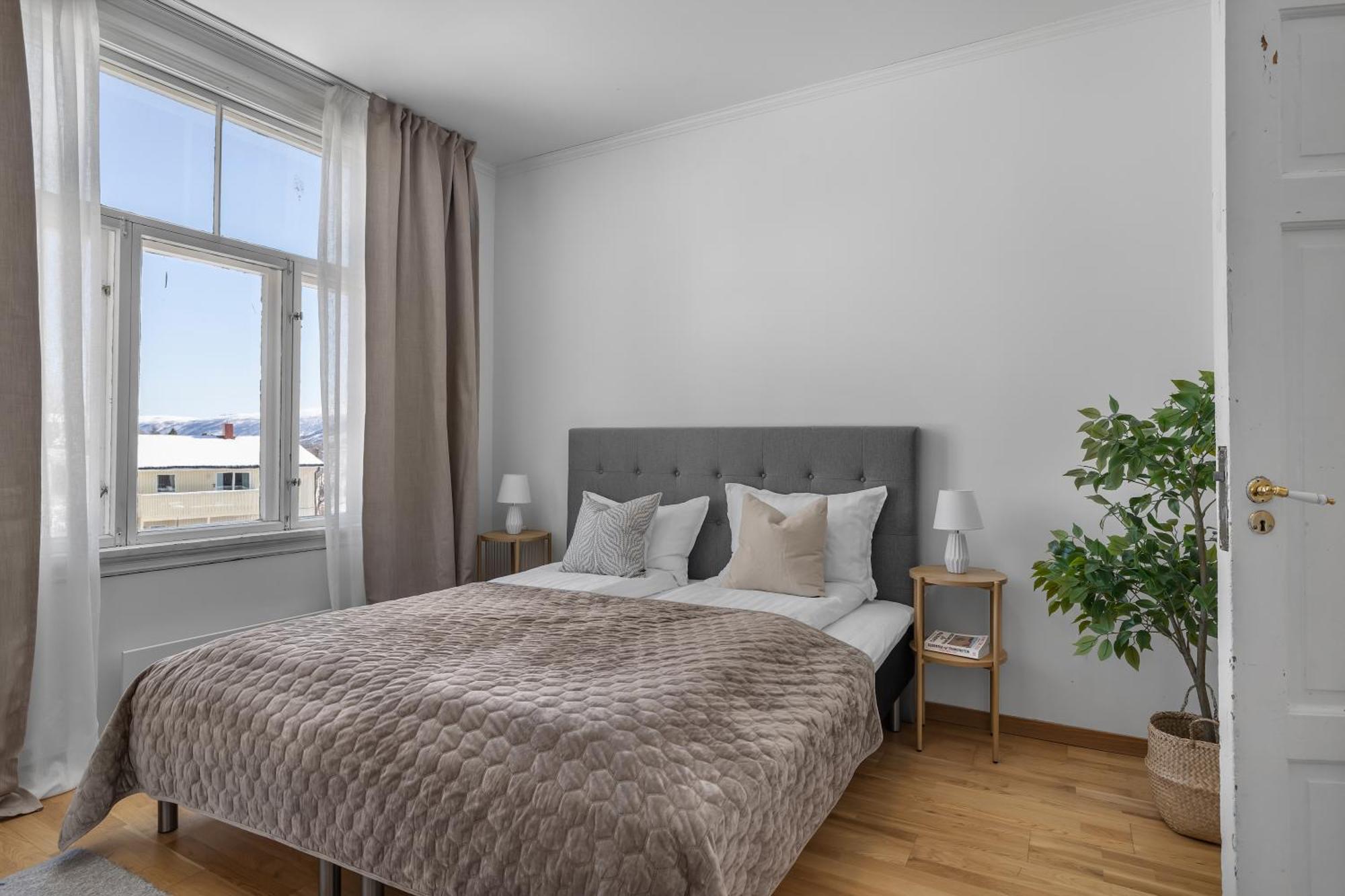 Lovely City Center Apartment With Amazing Views And Free Parking! Tromsø Exteriér fotografie